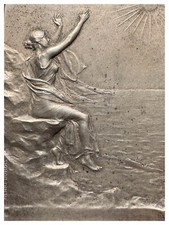 Médaille bronze argt d'occasion  Fontainebleau