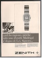Zenith pubblicità orologio usato  Castelfidardo