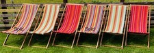Deck chair hardwood for sale  STAFFORD