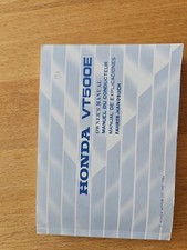 Honda 500 fahrerhandbuch gebraucht kaufen  Krefeld