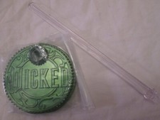Suporte para boneca Wicked Elphaba Deluxe plástico 3 peças 11,5" base verde poste transparente, usado comprar usado  Enviando para Brazil