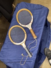 2 raquetes de madeira vintage, raquetes de madeira comprar usado  Enviando para Brazil