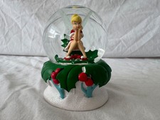 Disney snowglobe tinkerbell for sale  LONDON