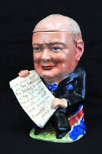 winston churchill toby jug for sale  CAMBRIDGE