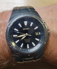Seiko mens titanium for sale  UK