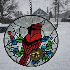 Red cardinal stained for sale  Sidney