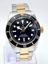 Caixa de papéis Tudor Black Bay 79733N 41 mm aço e ouro amarelo mostrador preto comprar usado  Enviando para Brazil
