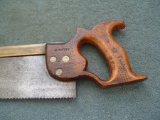 Brass backed tenon for sale  WIGSTON
