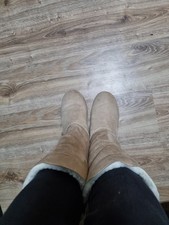 Getragene lammfellstiefel gebraucht kaufen  Fürstenberg/Havel