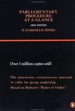 Parliamentary procedure glance for sale  Arlington