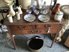 Georgian walnut lowboy for sale  WOOLER