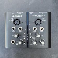 Interface de áudio M-Audio M-Track 2 canais USB XLR-MIDI comprar usado Interface de áudio M-Audio M-Track 2 canais USB XLR-MIDI comprar usado  Enviando para Brazil