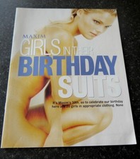 Magazine maxim.girls birthday for sale  DERBY