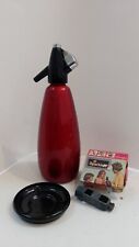 Soda syphon red for sale  YORK