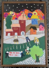 Vintage peruvian arpillera for sale  Rochester
