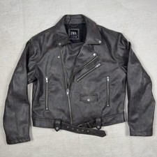Zara biker jacket for sale  ELY