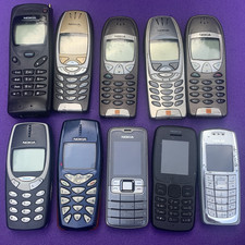 Lote de trabajo 10x Nokia teléfonos móviles paquete modelos mixtos para piezas repuestos reparaciones segunda mano  Embacar hacia Mexico