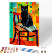 Cat paint numbers for sale  BELVEDERE
