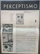 PERCEPTISMO Teorico y Polemico N° 5 - Buenos Aires, Julio  de 1952 Raul Lozza, usado comprar usado PERCEPTISMO Teorico y Polemico N° 5 - Buenos Aires, Julio  de 1952 Raul Lozza, usado comprar usado  Enviando para Brazil