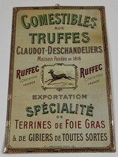 Ancienne tôle gaufrée d'occasion  Bitche