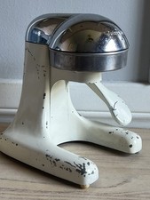 Espremedor de pressão cítrica vintage Juice King década de 1950 manual de metal EUA comprar usado  Enviando para Brazil
