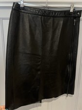 Leather skirt genuine for sale  NORWICH