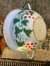 Metal enamelled vintagestyle for sale  UK