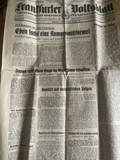 Alte zeitung gebraucht kaufen  Ronshausen