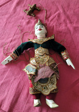 Marionnette fil birmane d'occasion  Breuvannes-en-Bassigny