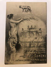 Cartolina pubblicitaria esposi usato  Roma