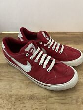 Antigo 2002 Nike Feminino All Court Lona Vermelha Obsidiana Clássica EUA 8 comprar usado  Enviando para Brazil