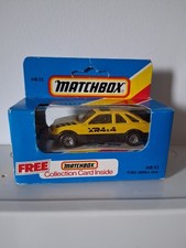 Matchbox 1981 ford for sale  COLCHESTER