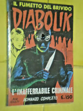 Diabolik inafferrabile crimina usato  Italia