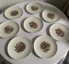 Assiettes plates decor d'occasion  Roquevaire