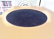 Black felt turntable for sale  BRIGHTON