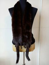 Sciarpa vintage marrone usato  Roma