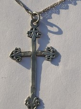 Ancien pendentif croix d'occasion  Saint-Astier