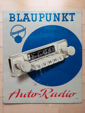 Riginal blaupunkt blechschild gebraucht kaufen  Scheßlitz