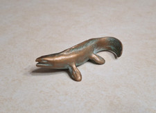 Vintage SRG Metal Dinossauro Mosasaur Mosasaur Bronze Miniatura comprar usado  Enviando para Brazil