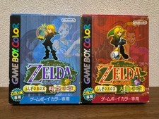 Legend of Zelda Oracle of Seasons and Ages com CAIXA e Gameboy Manual, usado comprar usado  Enviando para Brazil