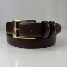 Brown croco embossed for sale  Saint Louis