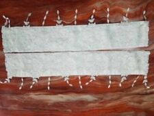 Cream lace curtain for sale  WELSHPOOL