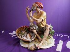 Vintage capodimonte fisherman for sale  SUTTON