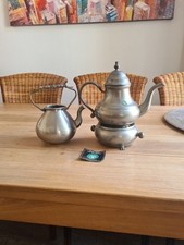 Zinn kannen stövchen gebraucht kaufen  Wuppertal