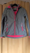 Softshelljacke 140 silbergrau gebraucht kaufen  Mellingen