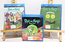 Rick & Morty temporada 1-3 Blu-ray animação adulta futurista ficção científica aventura comédia, usado comprar usado  Enviando para Brazil