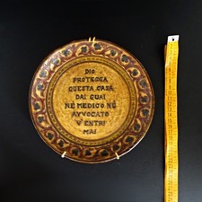 Piatto parete ceramica usato  Verdellino