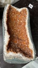 Large citrine geode for sale  MIDDLEWICH