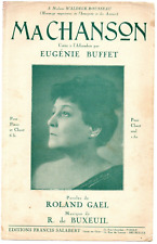 Partition 1930 chanson d'occasion  Chaumont