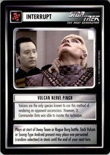 1995 Star Trek The Next Generation CCG Vulcan Nerve Pinch comprar usado  Enviando para Brazil